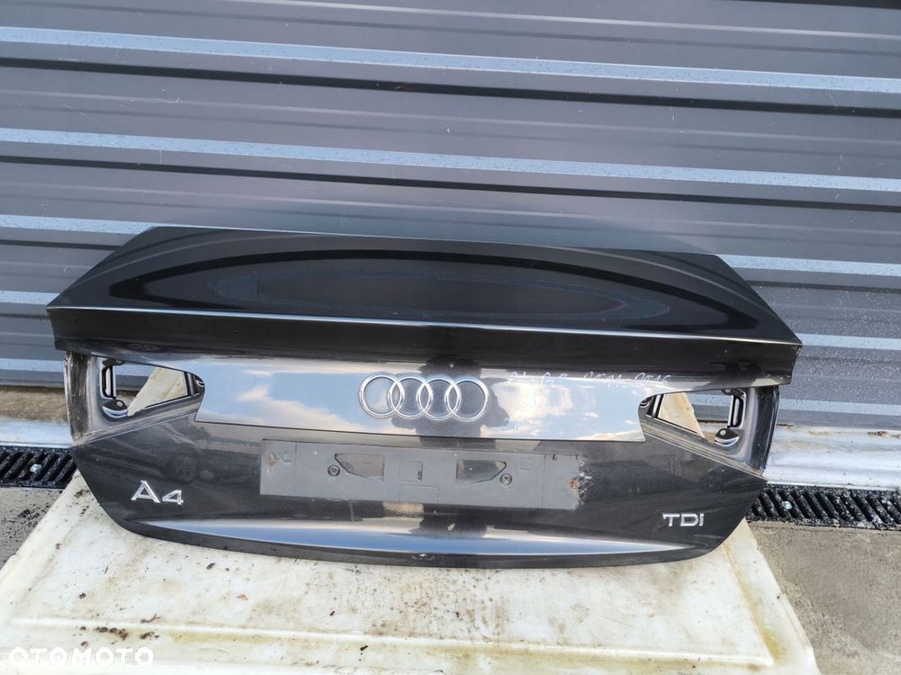 KLAPA TYLNA TYŁ AUDI A4 B8 LIFT SEDAN LZ7L 2011-2016 ORYGINAŁ ! - 2