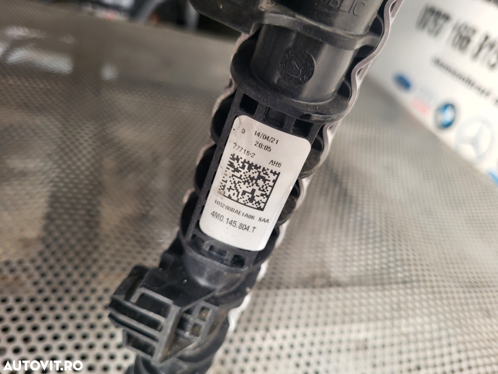 Radiator Apa Audi A6 4K C8 A8 A7 Q7 Q8 An 2018-2019-2020 Cod 4MT Sub 5.000 Km Ca Si Nou Original - 6