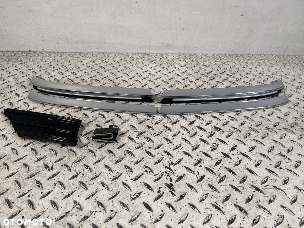 KOMPLET VW ARTEON R-LINE LIFT 21-25 LED DRL LEWA PRAWA  ATRAPY ZNACZEK ZASLEPKA LISTWY CHROM - 2