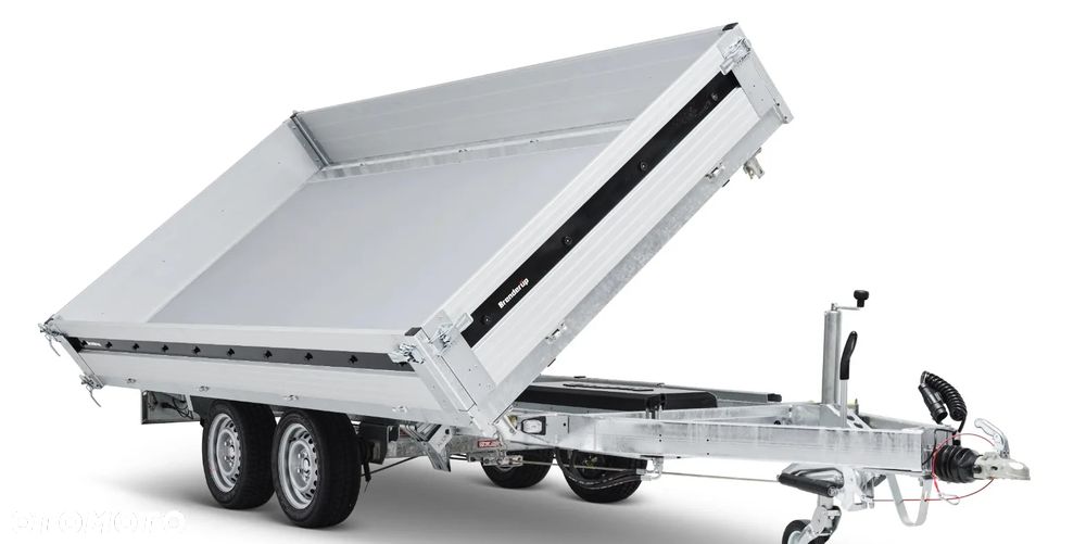 Brenderup Przyczepa wywrotka TT5375, 3500kg 375x180cm mocna - 2