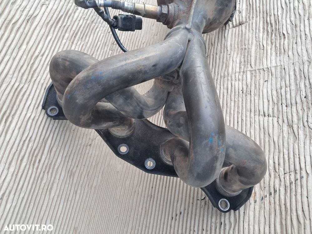 Peugeot 308, galerie evacuare cu sonde si catalizator gol, motor 1,4 B - 5