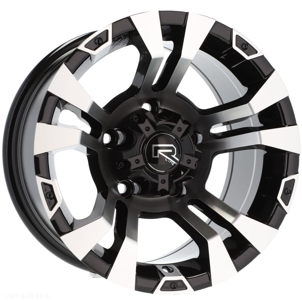 4x Felgi 15 m.in. do FORD Ranger TOYOTA Hilux Tacoma NISSAN Navara D22 ISUZU D-MAX - BK859 - 2