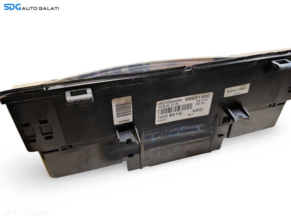 Kit Pornire ECU Calculator Motor Volkswagen Golf Plus 5 1.6 BGU 2004 - 2008 Cod 06A906033CB 1K0920851G [LS0720] - 4