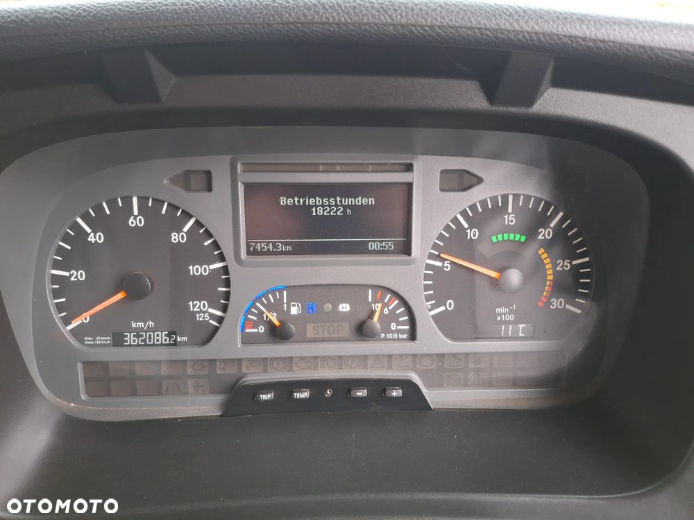 Mercedes-Benz Axor 1829 Zamiatarka BUCHER OptiFant 70 2 Silniki Karcher Wysokiego Ciśnienia Szczotki L/R Listwa Ciśnieniowa + Lanca Eunited PM10 - 23