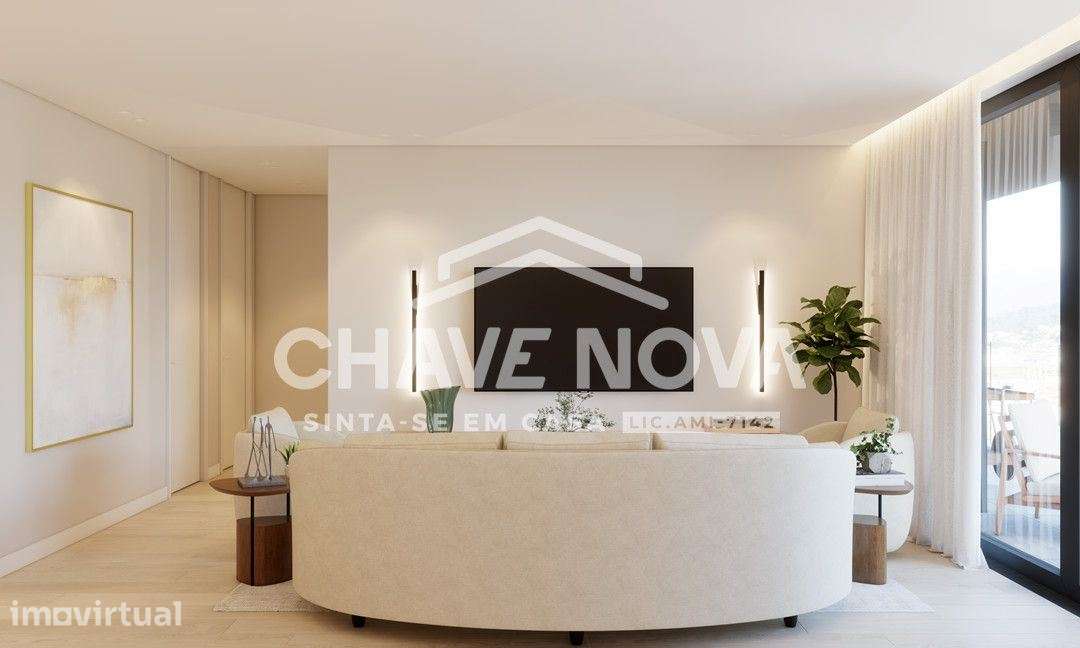 T1 Novo c/ Terraço e Lugar de Garagem em São Félix de Marinha - Grande imagem: 3/24