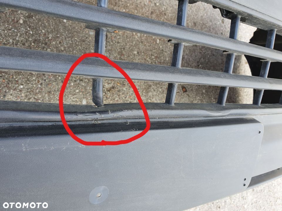 VW Transporter T5 lifting T6 15- zderzak przedni kratka 4Motion chrom - 3