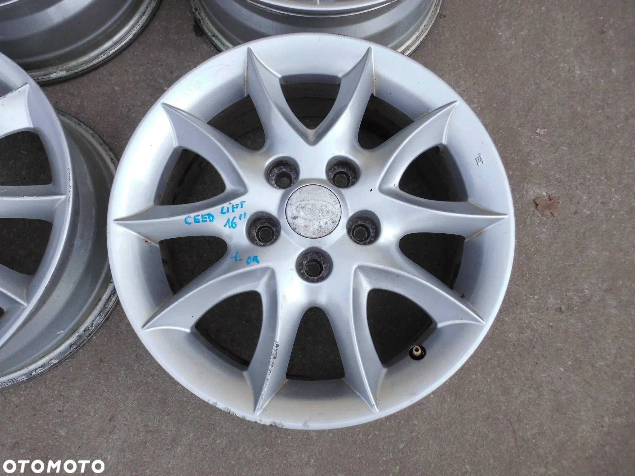 FELGI ALUMINIOWE KIA VENGA CEED I LIFT II HYUNDAI I30 I II ORYGINAŁ - 8