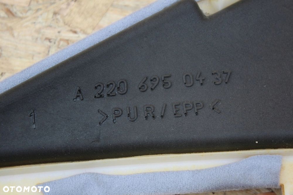 Osłony słupków C tył Mercedes w220 s-klasa szare - 3