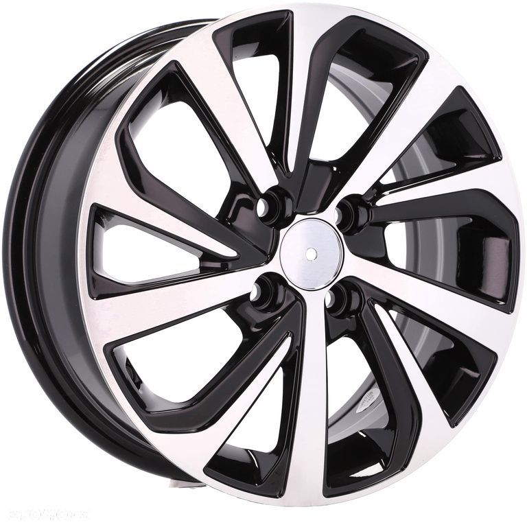 4x Felgi 14 4x100 m.in. do HYUNDAI I10 I20 Getz RENAULT Clio TOYOTA Yaris KIA RIO - A423 (IN5429) - 2