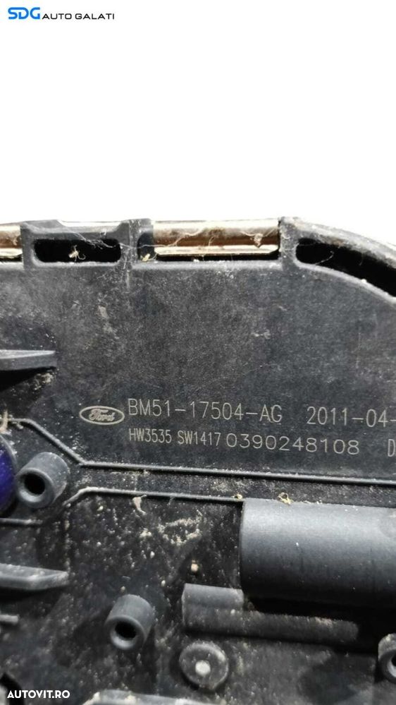Motoras Stergator Parbriz Stanga Fata Ford Focus 3 2010 - 2018 Cod BM51-17504-AG [M8310] - 3