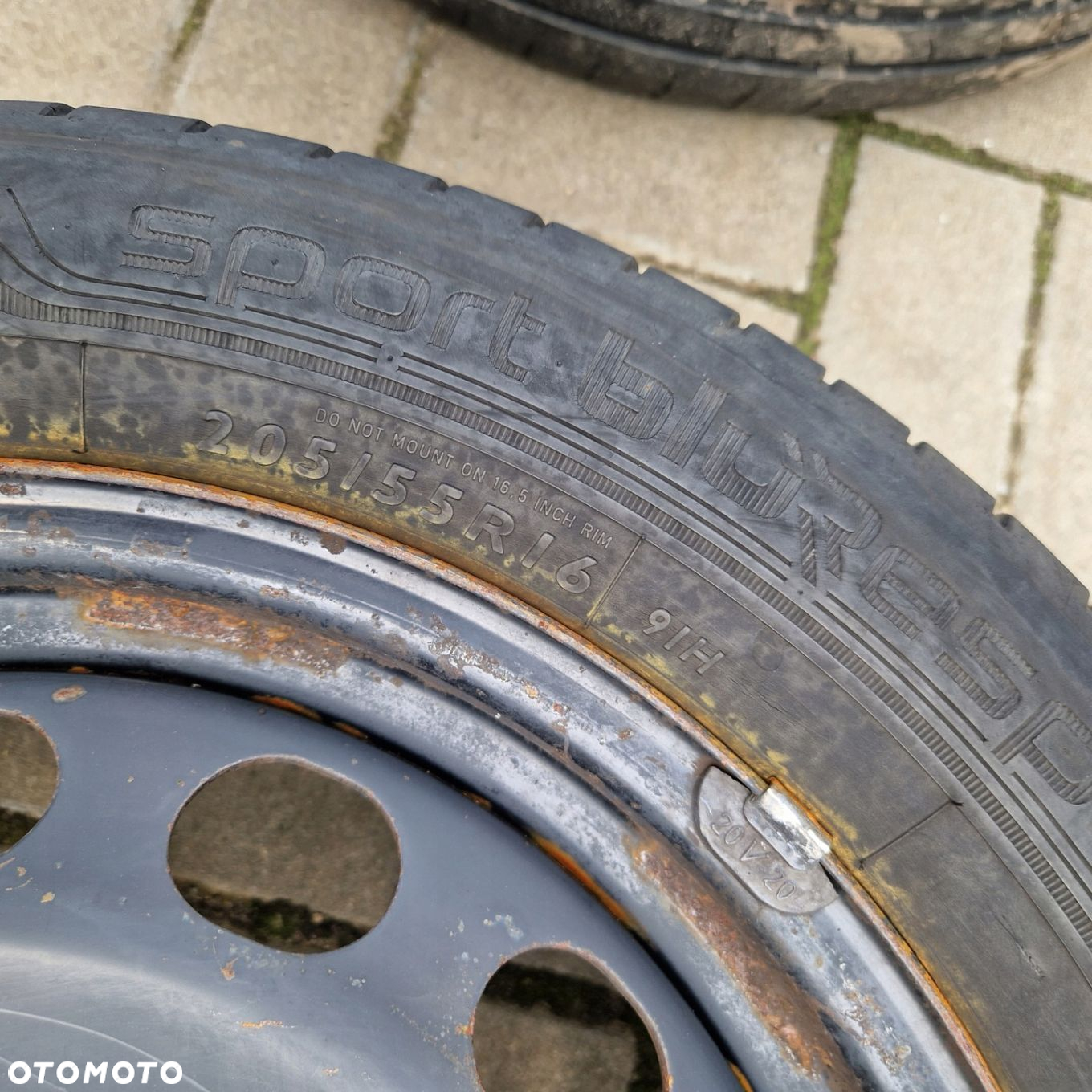 SKODA OCTAVIA II III SUPER B ZAPAS 5X112 205/55R16 - 5