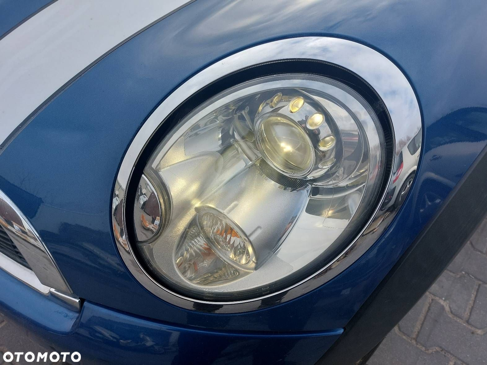 KOMPLETNY PRZÓD MASKA ZDERZAK LAMPA BŁOTNIK MINI CLUBMAN I A63/5 - 4
