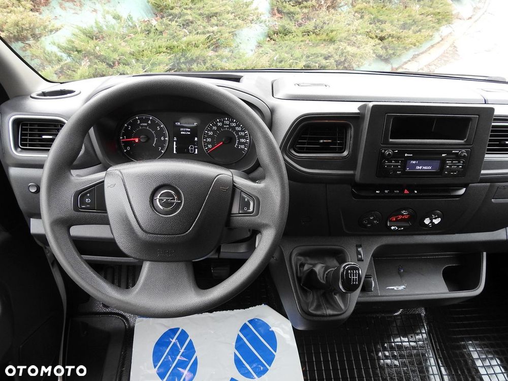 Opel MOVANO PLANDEKA WINDA 10 PALET TEMPOMAT KLIMATYZACJA LEDY PNEUMATYKA BLIŹNIACZE KOŁA  165KM - 34