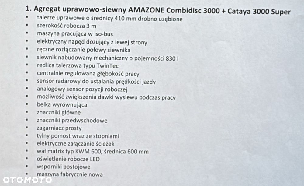 Amazone Combidisc 3000 + Cataya 3000 Super - 7