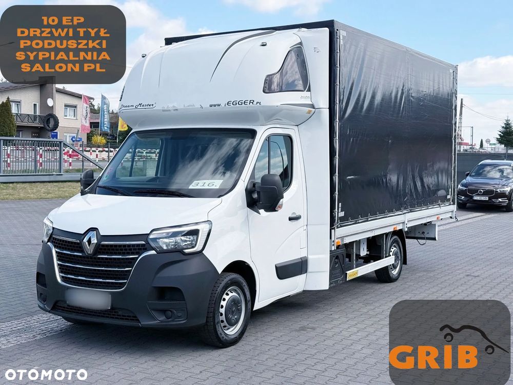 Renault Master 165 DCI Plandeka 10 EP+ Firana + Drzwi Tył Salon PL, Jeden Właściciel - 1