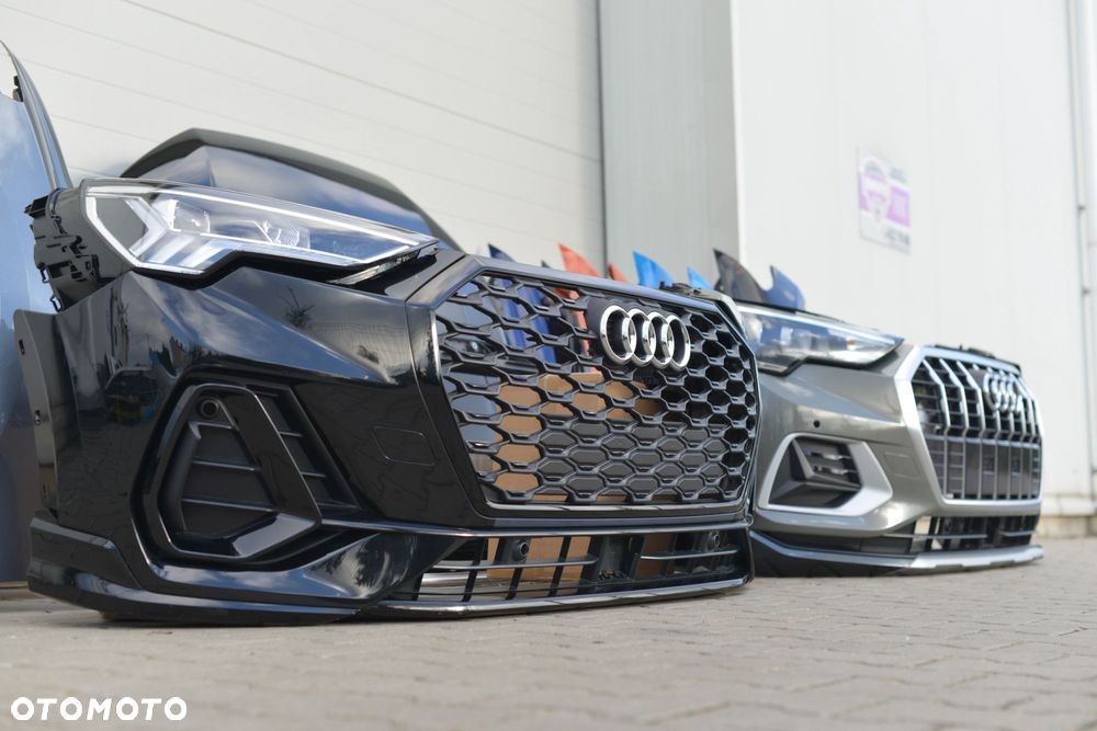 MASKA ZDERZAK BŁOTNIK LAMPA PAS BELKA GRILL FULL LED AUDI Q3 II 83A 2018- - 5