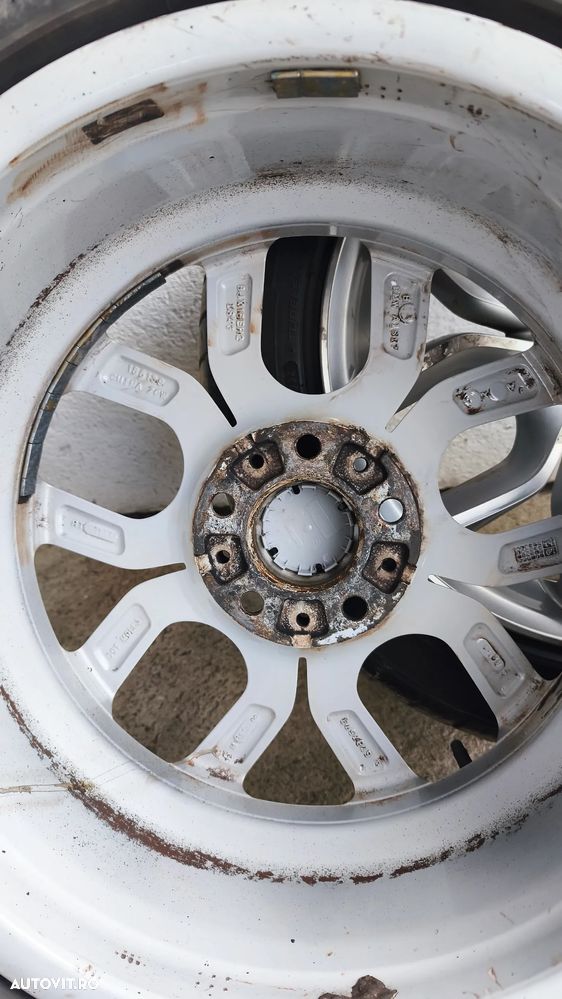 Set jante BMW Style 308  X3 F25 X4 F26 18 x8 J ET43 cu anvelope vara245/50/18 - 13