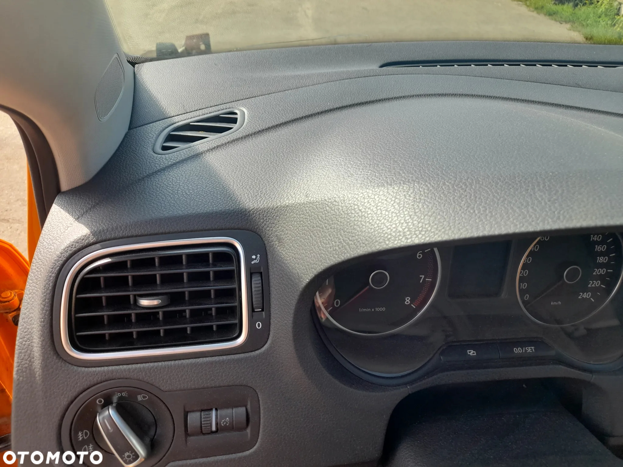 VW POLO V 6R PULPIT DESKA ROZDZIELCZA KONSOLA AIRBAG PASAŻERA - 3