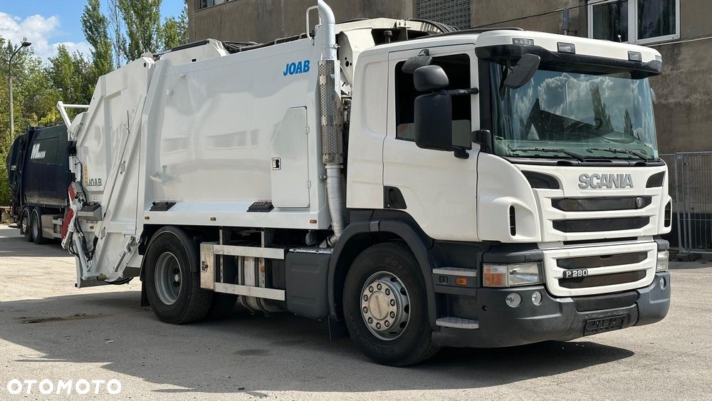 Scania P280 śmieciarka DWIE KOMORY JOAB 12m3 EURO 6 - 2