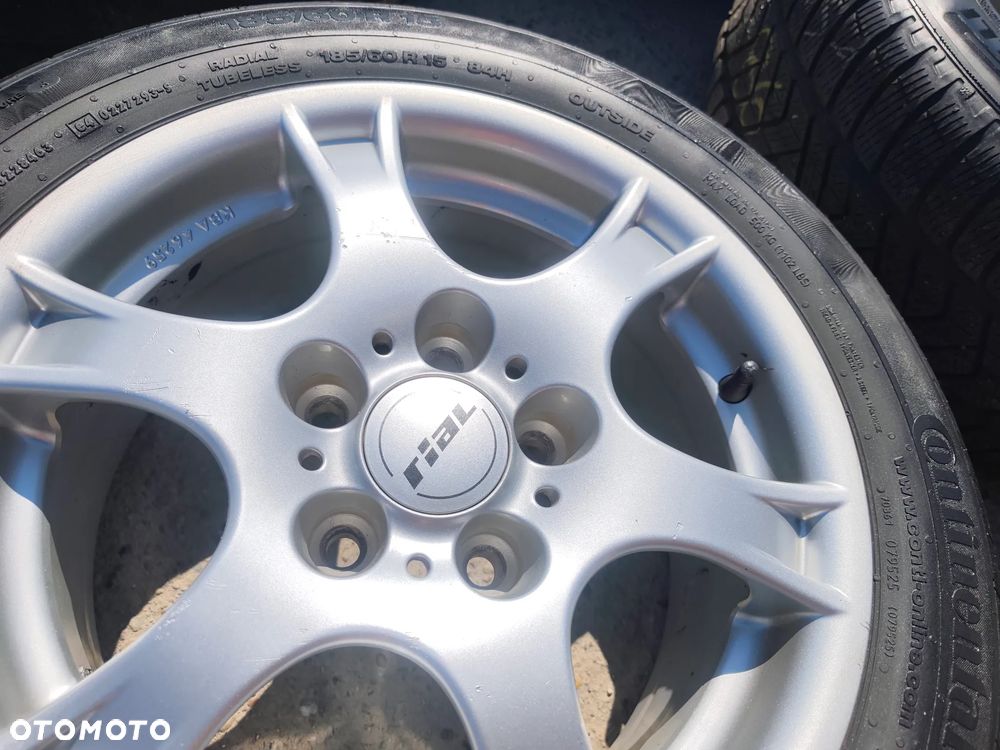 5x110 Felgi Aluminiowe Alufelgi 15 Koła Letnie Lato OPEL MERIVA I A CORSA C III COMBO 3 C 6,5mm Legnica ALU-RAD 185/60 - 12