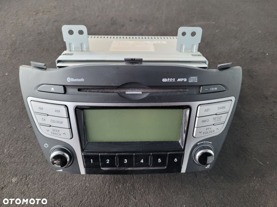 Radio CD MP3 bluetooth fabryczne 96160-2y730 Hyundai IX35 - 1
