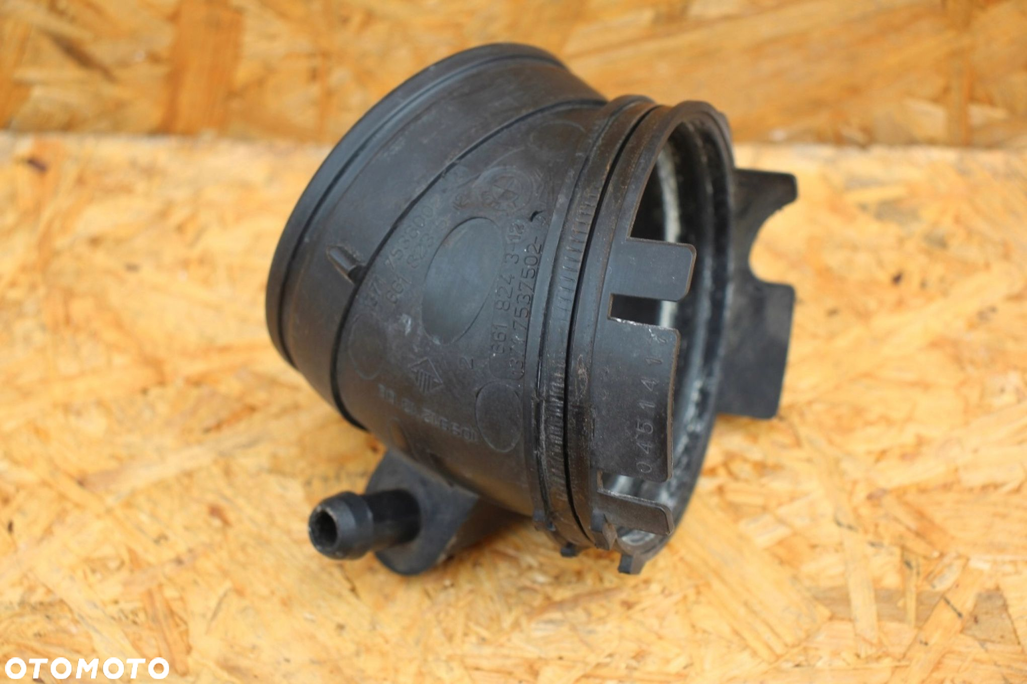 Rura łącznik kolanko przepustnicy BMW n53 n53 7536002 7537502 2.5 3.0 - 2