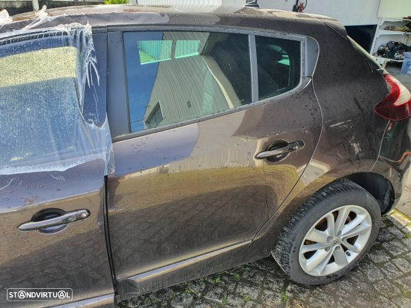 Porta Tras Esquerda Renault Megane Iii Hatchback (Bz0/1_) - 5