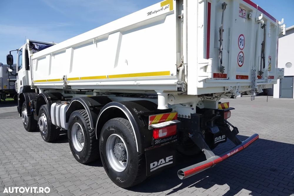 DAF CF 460 / 8x4 / BASCULATOR / HYDROBRADNA / BORDMATIC / IMPORTAT - 15