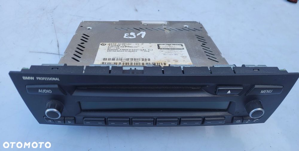 RADIO BMW PROESSIONAL CD E81 E82 E84 E87 E88 E89 E90 E91 E92 E93 9242502 - 1