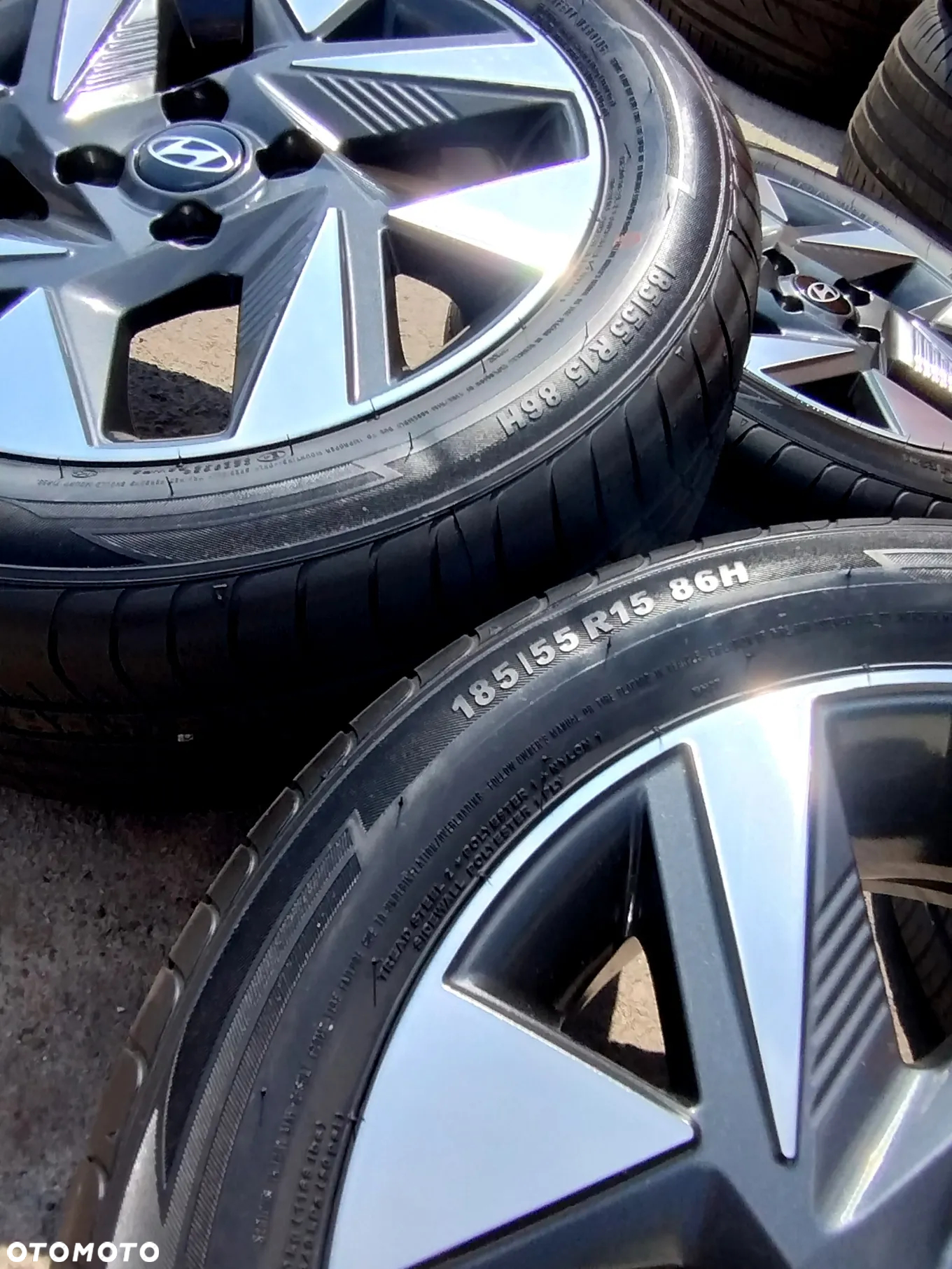 4x100 Felgi Aluminiowe Alufelgi 15 Koła Letnie Lato HYUNDAI ACCENT GETZ I10 KIA RIO PICANTO X CROSS Legnica ALU-RAD 185/55 23r. J.NOWE - 16