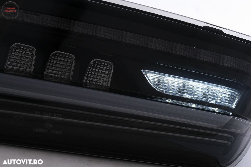Stopuri LED BMW Seria 3 G20 Sedan (2018-2022) Aspect Laser Negru- livrare gratuita - 15