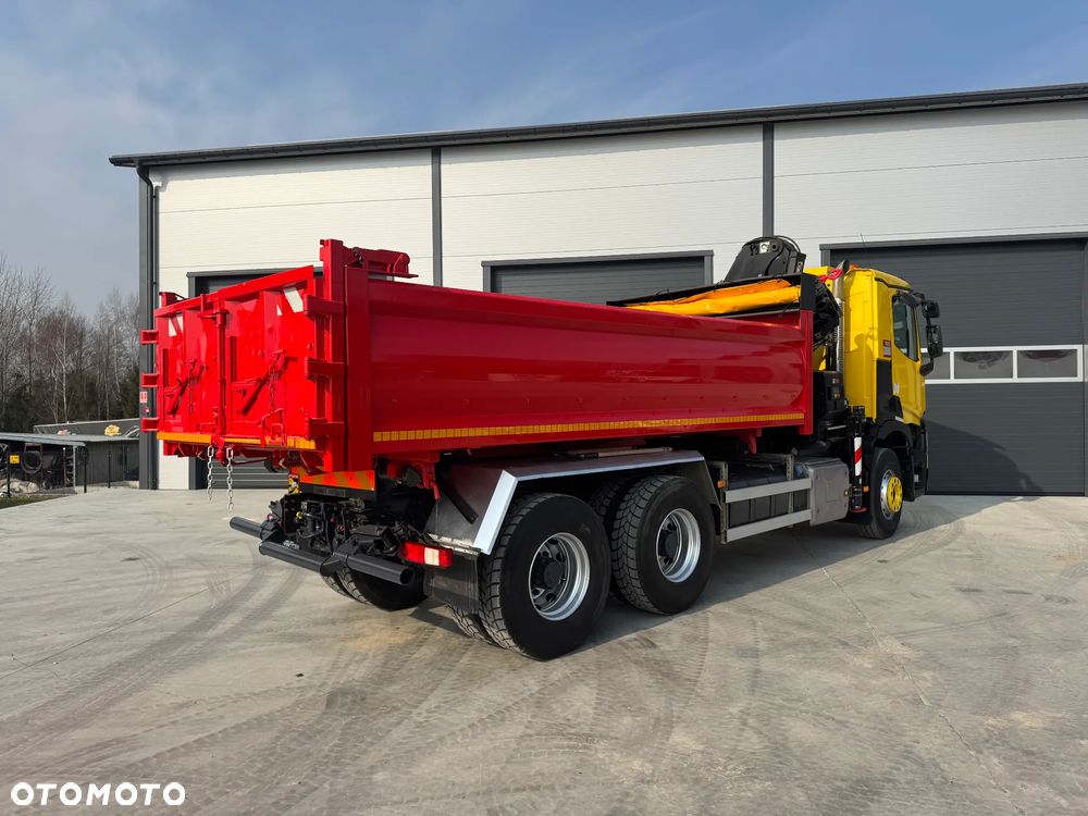 Renault GAMA C380 WYWROTKA 6x4 HDS HIAB 158 B-2+ PILOT HYDROBURTA ROK 2018 - 14