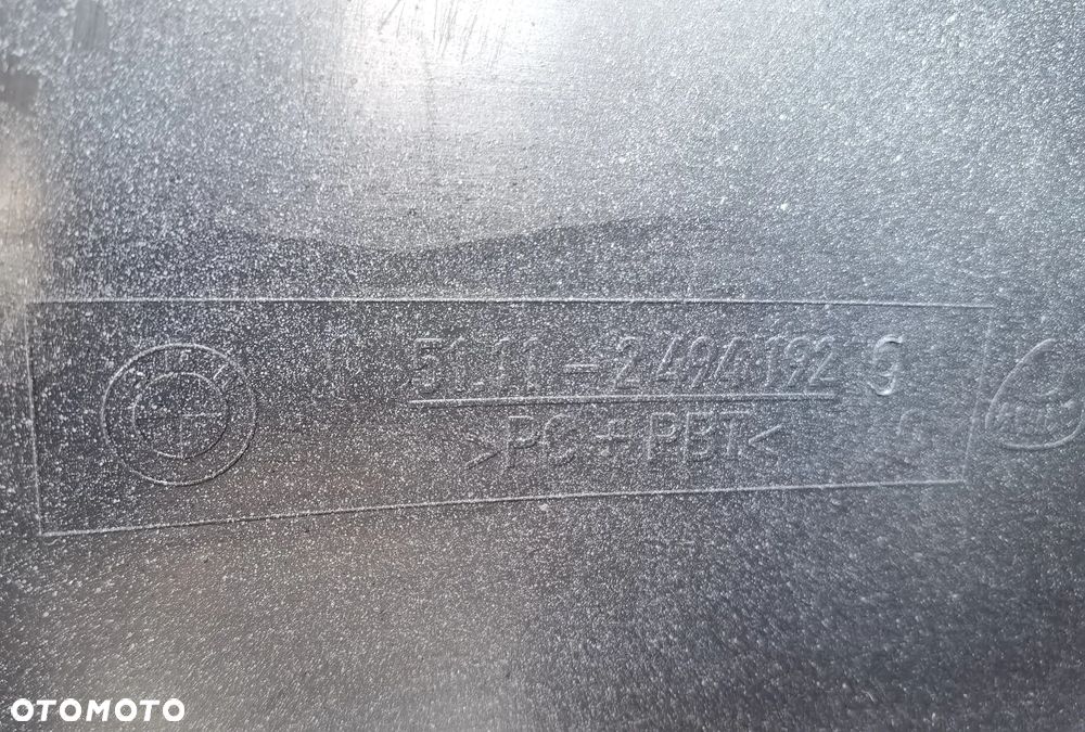 ZDERZAK BMW E39 M PAKIET ORIENTBLAU PRZEDNI PRZÓD PDC SPRYSKI ORYGINALNY WYSYŁKA BDB - 9