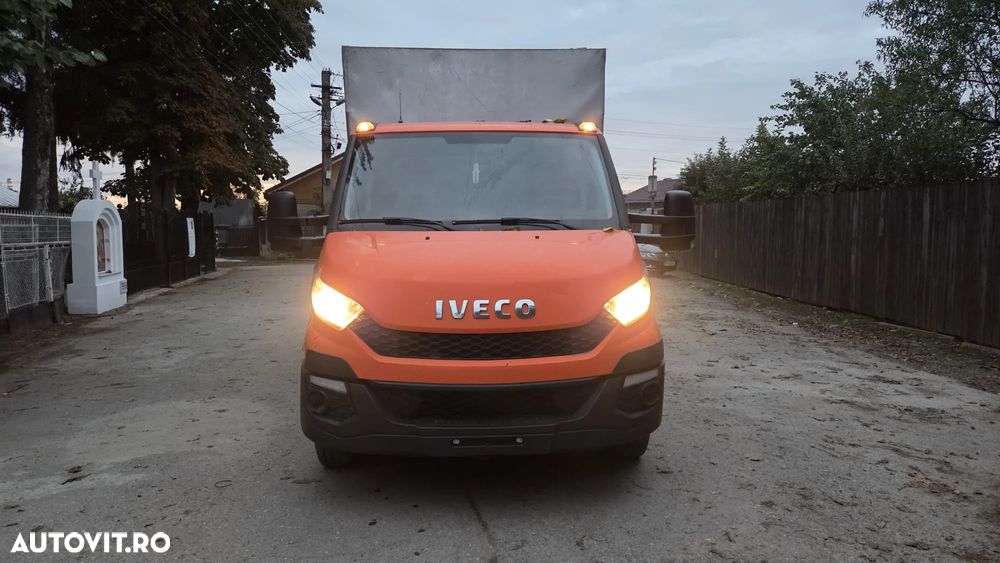 Iveco Daily 35-150 cu prelata si lift, cat B,  posibilitate leasing - 3