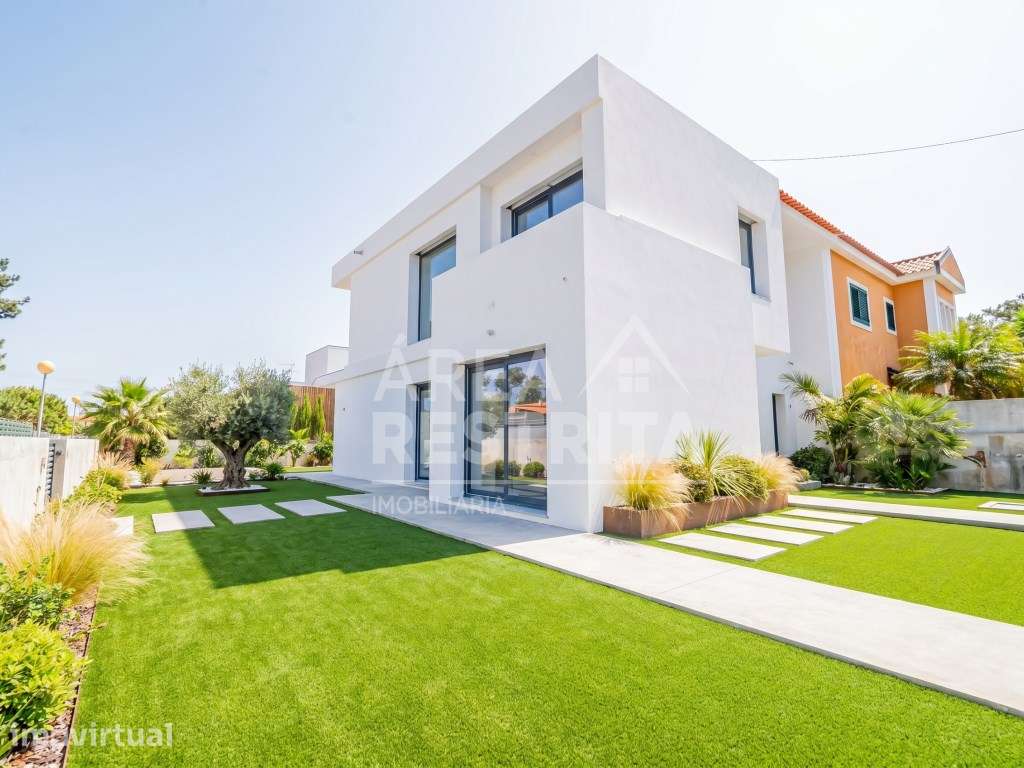 Moradia T4 - NOVA (em lote de 345 m2) com piscina - Aroeira (Charne... - Grande imagem: 2/42