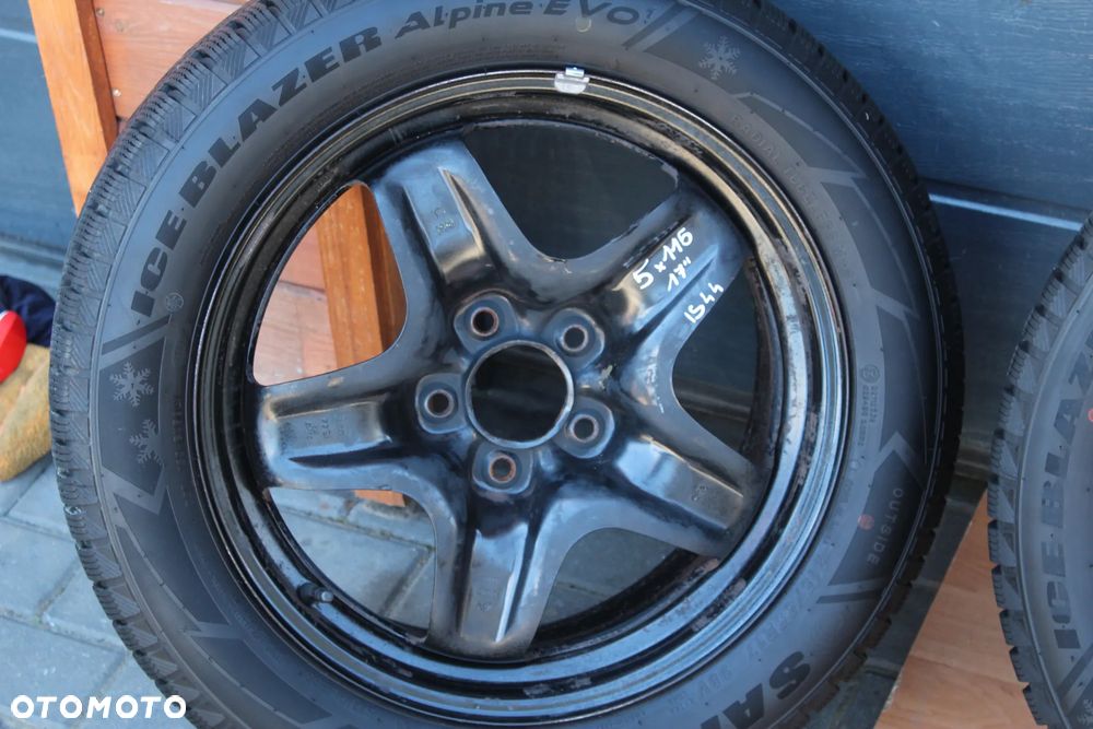 FELGI STALOWE STRUKTURALNE OPONY ZIMOWE OPEL OPEL ZAFIRA C ASTRA J K 5X115 17 CALI 215/55/17 IS44 - 7