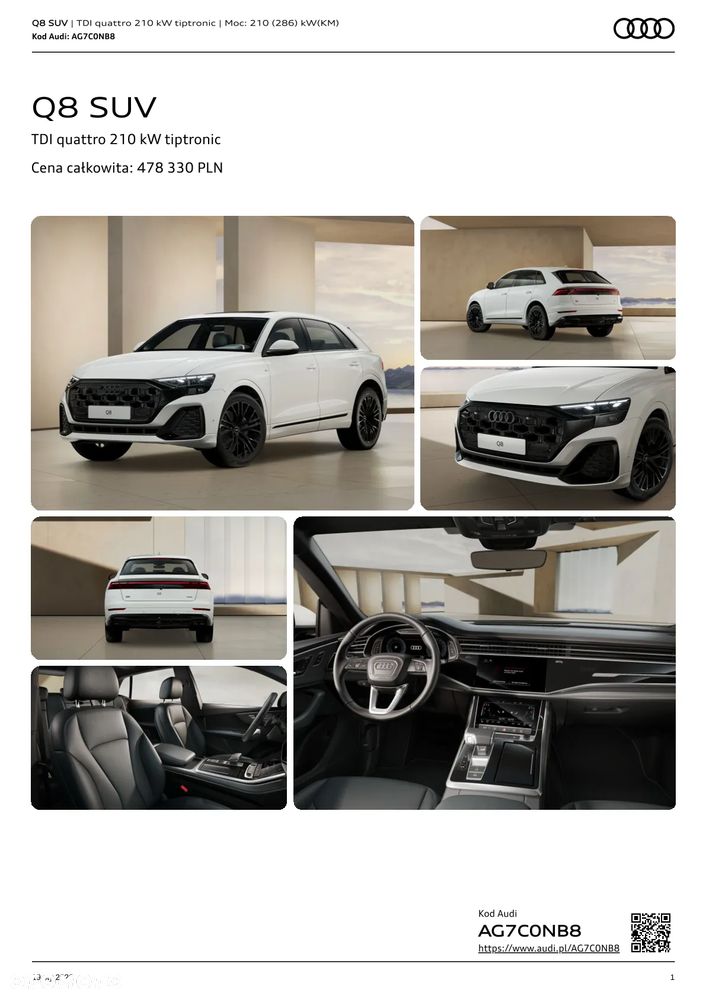 Audi Q8 50 TDI mHEV Quattro Tiptronic - 7