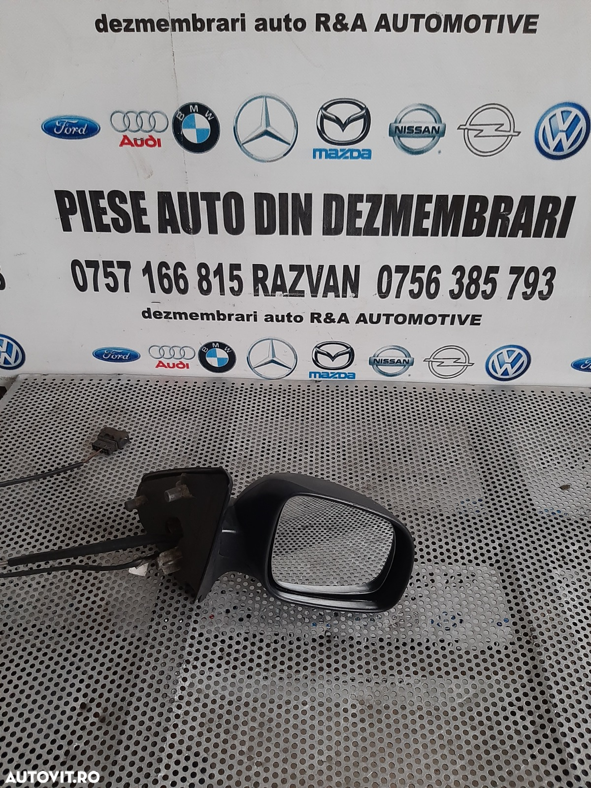 Oglinda Dreapta Seat Ibiza Model 1998-1999-2000-2001 Vanduta De Firma Cu Garantie Livram Oriunde In - 2