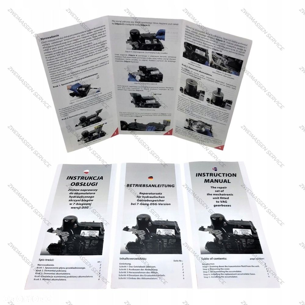 REPERATURKA DSG7 DQ200 NAPRAWA BŁĘDÓW P17BF P0841 - 9