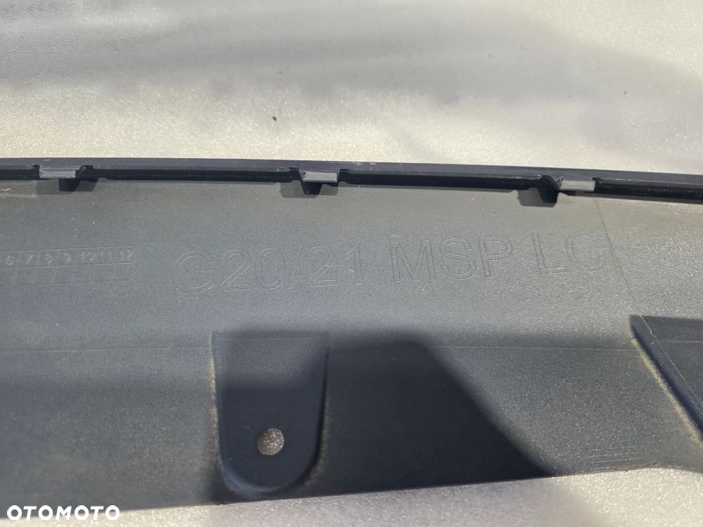 BMW G20 / G21 LIFT M-PAKIET ZDERZAK PRZEDNI PRZÓD NA 6xPDC + LEWA KRATKA BOCZNA I ŚLIZGI NR 51118085444 / 8085444 NR AUKCJI NZ1961 - 36