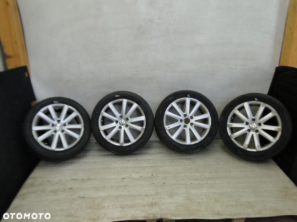 VW PASSAT B6 FELGA FELGI ALUMINIOWE OPONY 7.5x17 ET-47 235/45R17 - 1