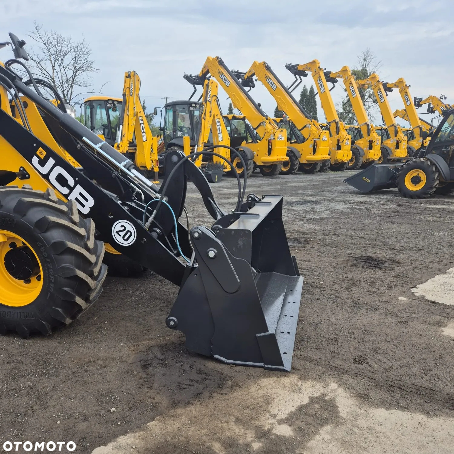 Łyżka 4w1 1900mm Hydrauliczna JCB  ładowarka 406, 407 , CAT , TEREX - 6