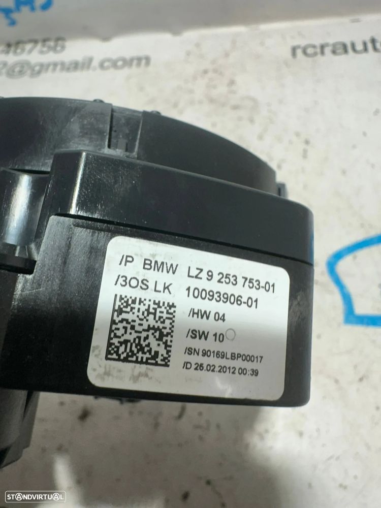 .Fita Airbag Comutador Piscas Luzes 9253753 BMW Serie 1 F20 5 portas F21 3 portas 2011 – 2019 - 8
