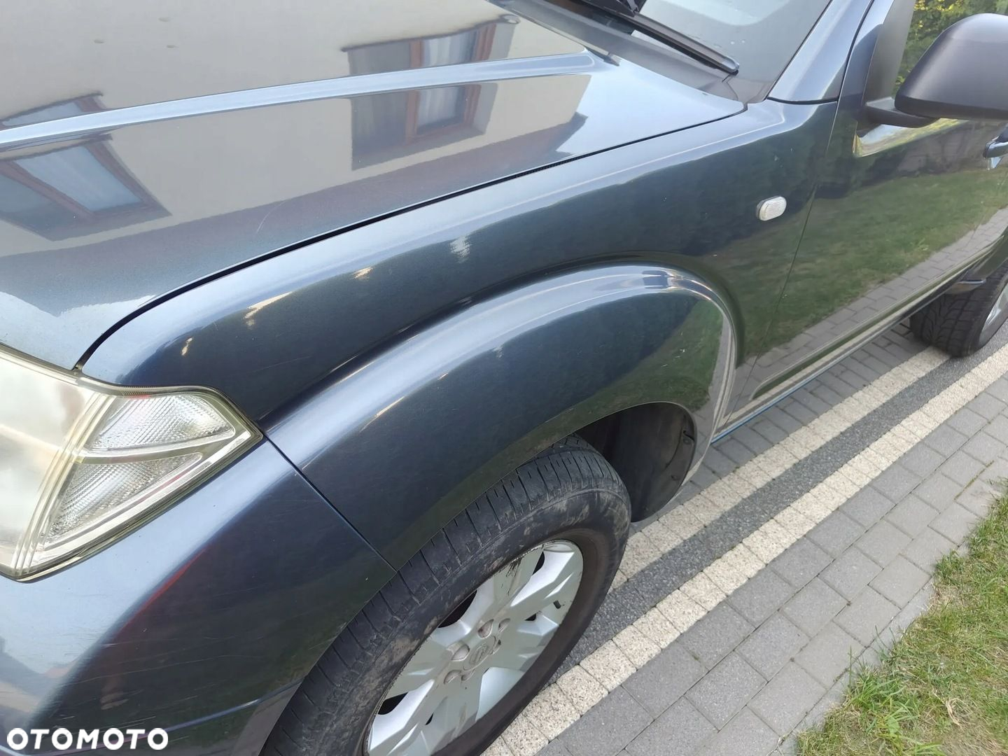 NISSAN PATHFINDER R51 BŁOTNIK LEWY PRZEDNI PRZÓD Z KIERUNKOWSKAZEM B25 - 5