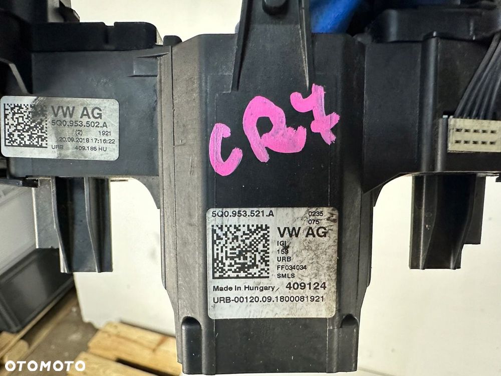 PRZEŁĄCZNIK ZESPOLONY WYCIERACZEK VW CRAFTER II 7C0 MAN TGE 5Q0953521A - 2