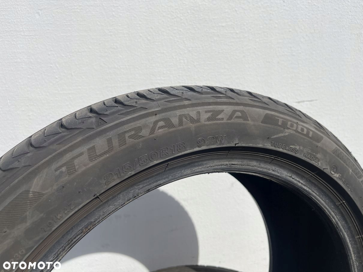 OPONY 215/50/18 92W BRIDGESTONE TURANZA T001 - 7