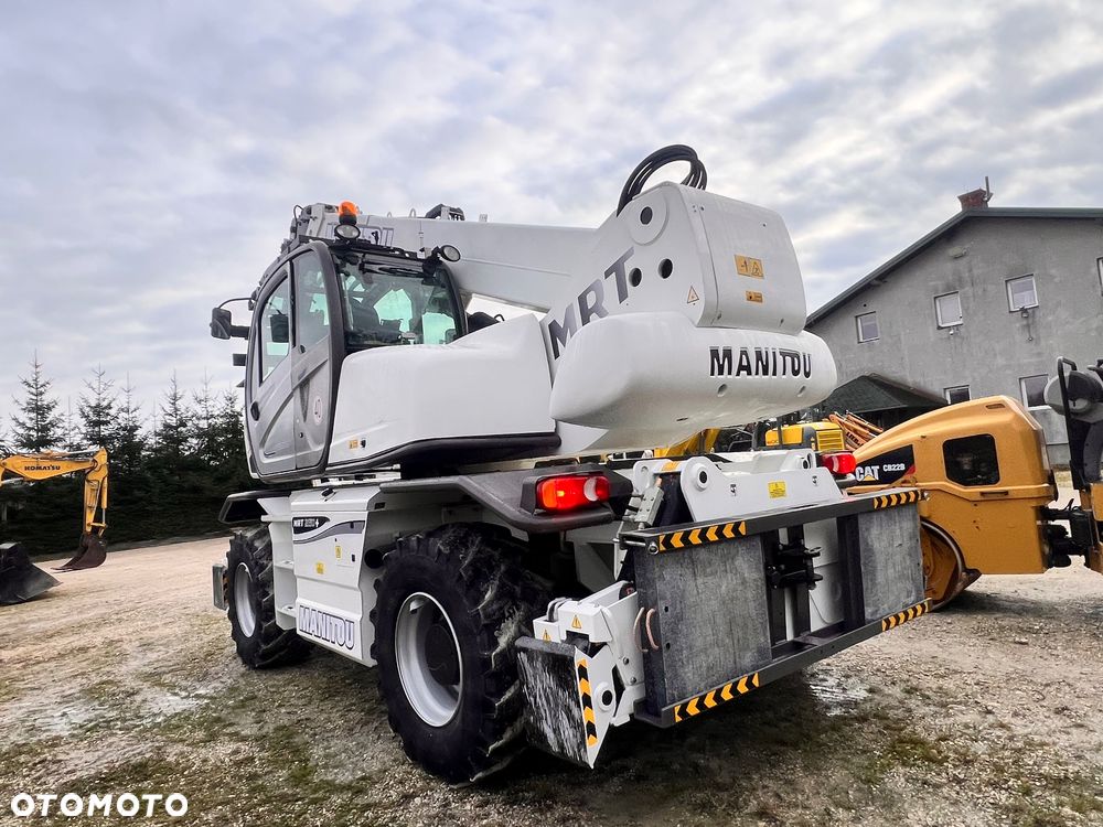 Manitou 2150 Mrt MANITOU ŁADOWARKA TELESKOPOWA Roto  widły kosz PILOT do sterowania  2016/17 1840 2540 2550 kolor od nowości biały Mercedes silnik - 6