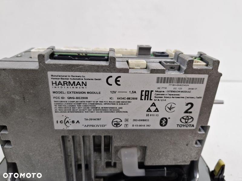 toyota avensis t27 lift t29 radio nawigacja ekran wyświetlacz 86140-05250 - 12