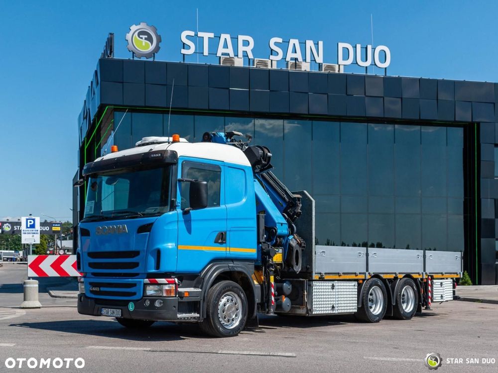 Scania SCANIA G440 6x4 PALFINGER PK 34002 SH Fly Jib Wciągarka Crane - 3