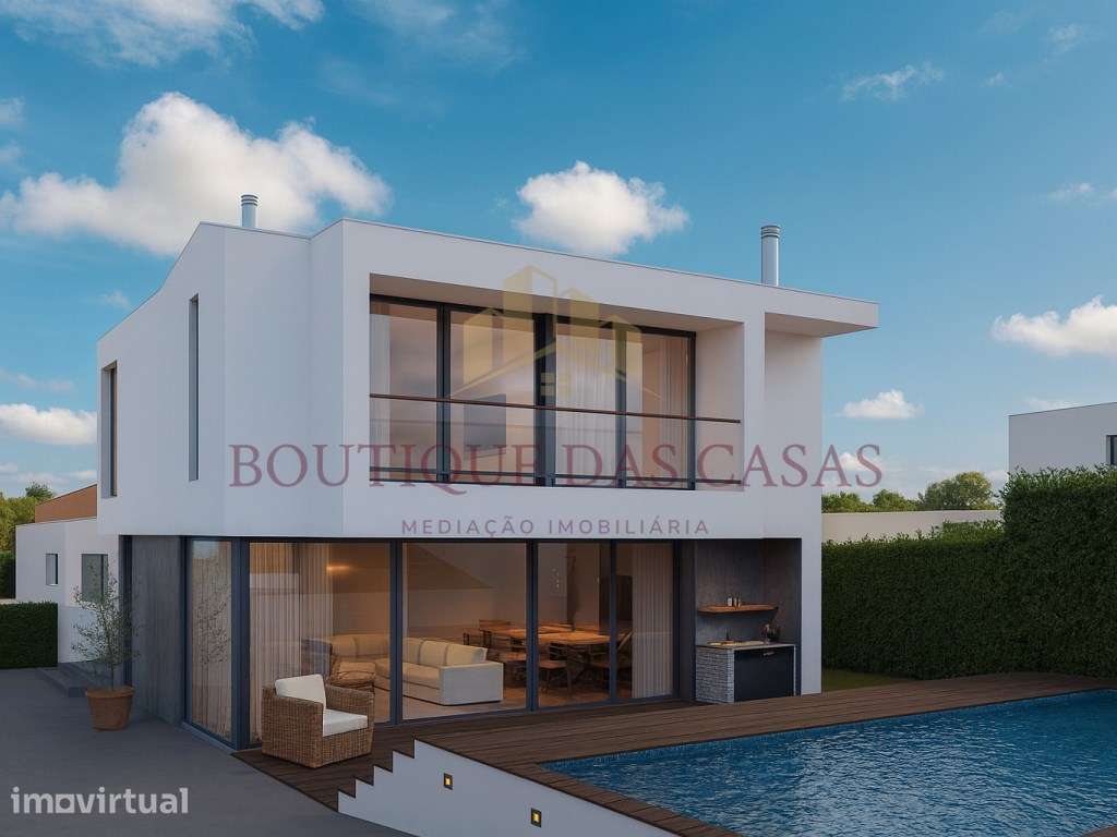 Moradia T4 Nova com Piscina São Félix da Marinha - Grande imagem: 3/25